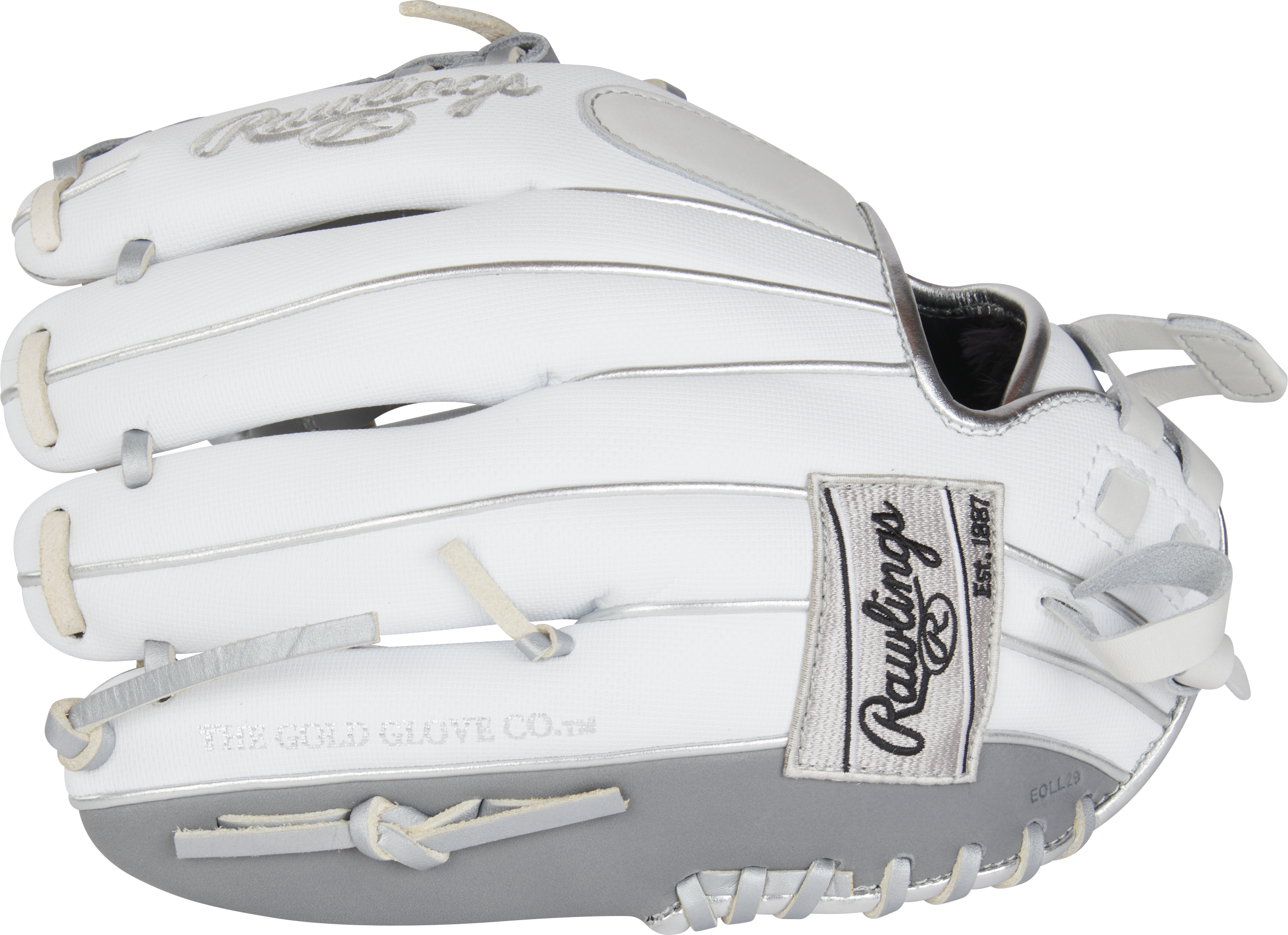 Rawlings Liberty Advanced 12-Inch Sofball Glove  - Right Hand Thrower - White/White Speedshell