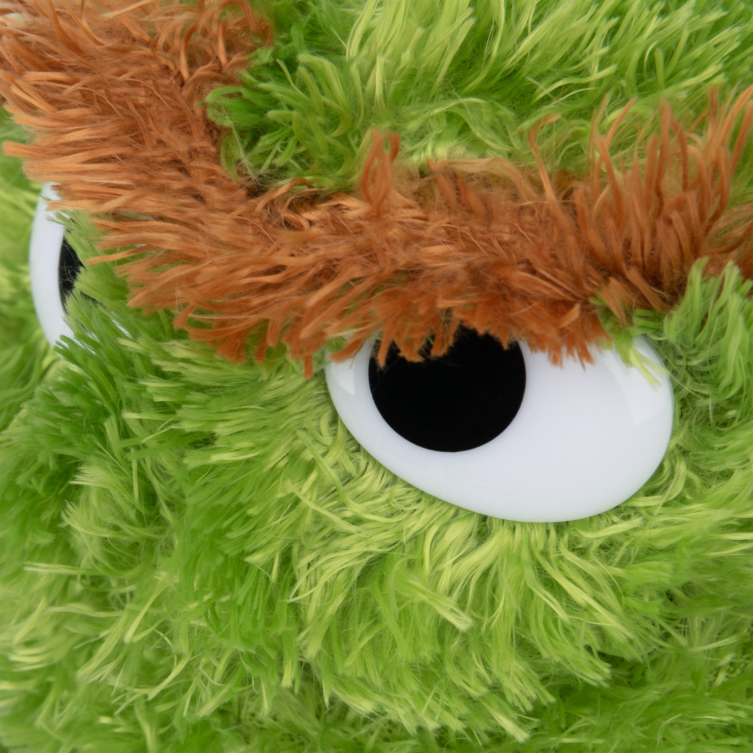 GUND Sesame Street Official Oscar the Grouch Muppet Plush, Premium Plush Toy for Ages 1 & Up, Green/Silver, 10”