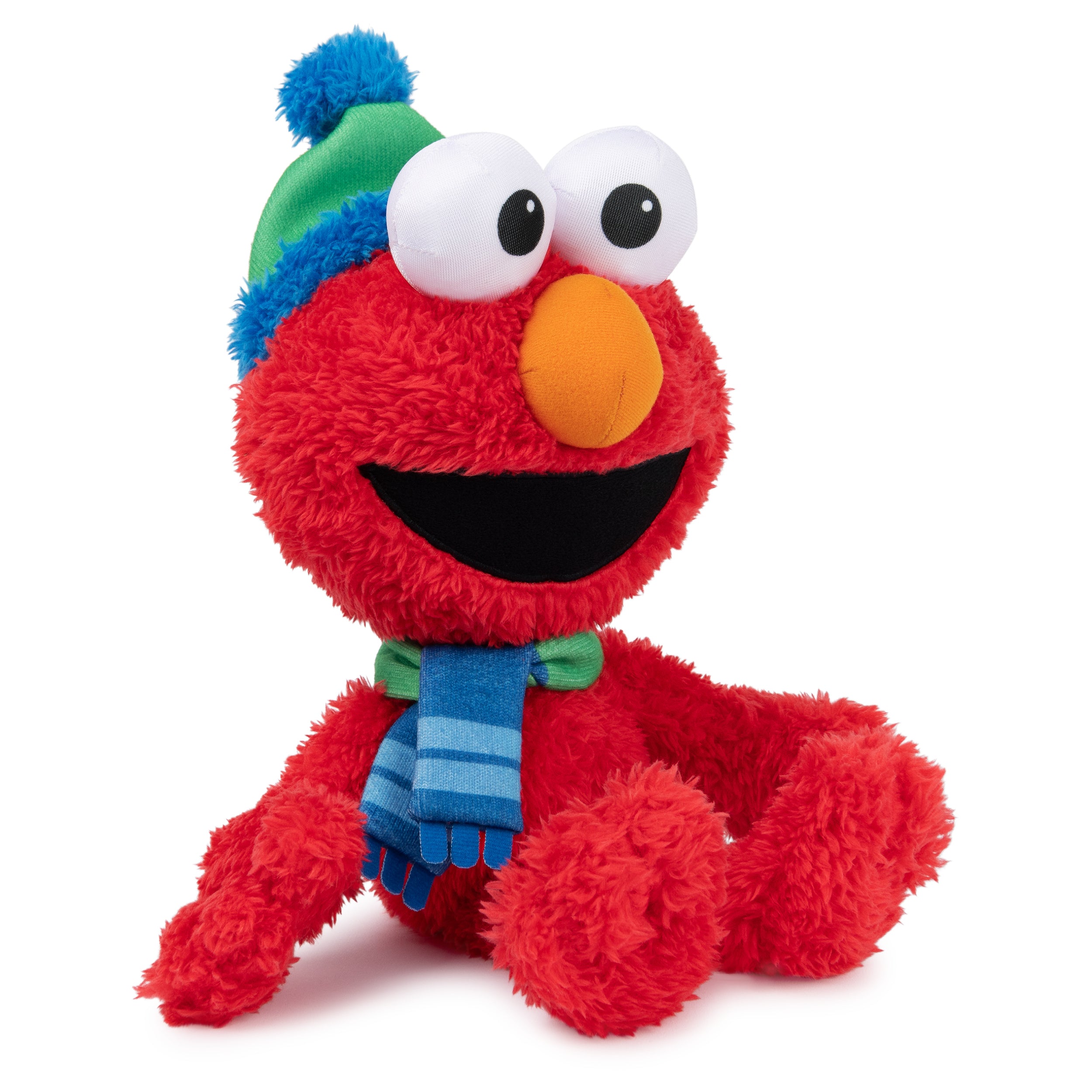 GUND Sesame Street Official Elmo Nutcracker Muppet Plush, Premium Plush Toy for Ages 1 & Up, Red, 13”