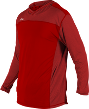Rawlings Adult Lightweight Training Hoodie - Small - Scarlet