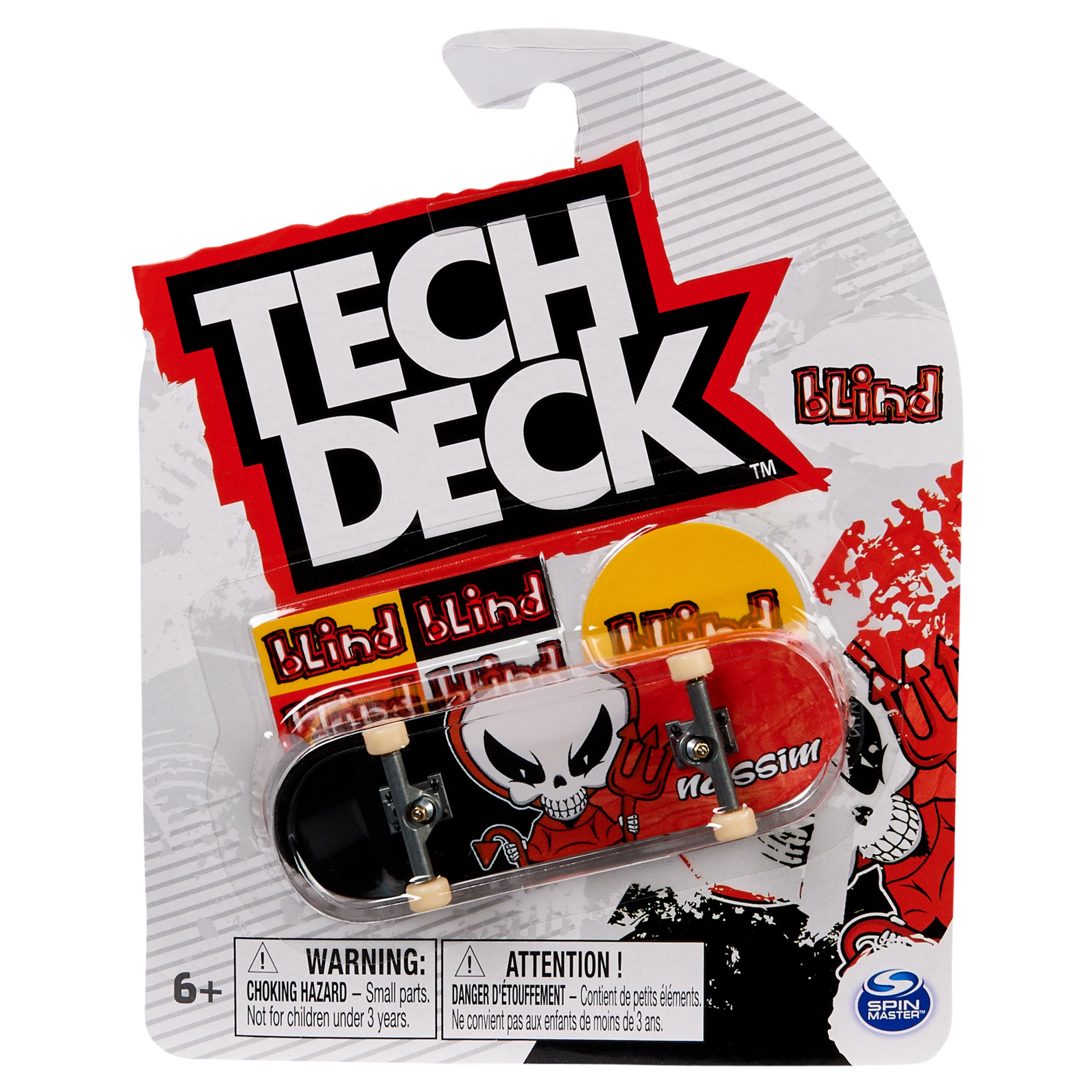 Tech Deck, 96mm Fingerboard Mini Skateboard with Authentic Designs, For Ages 6 and Up Styles May Vary