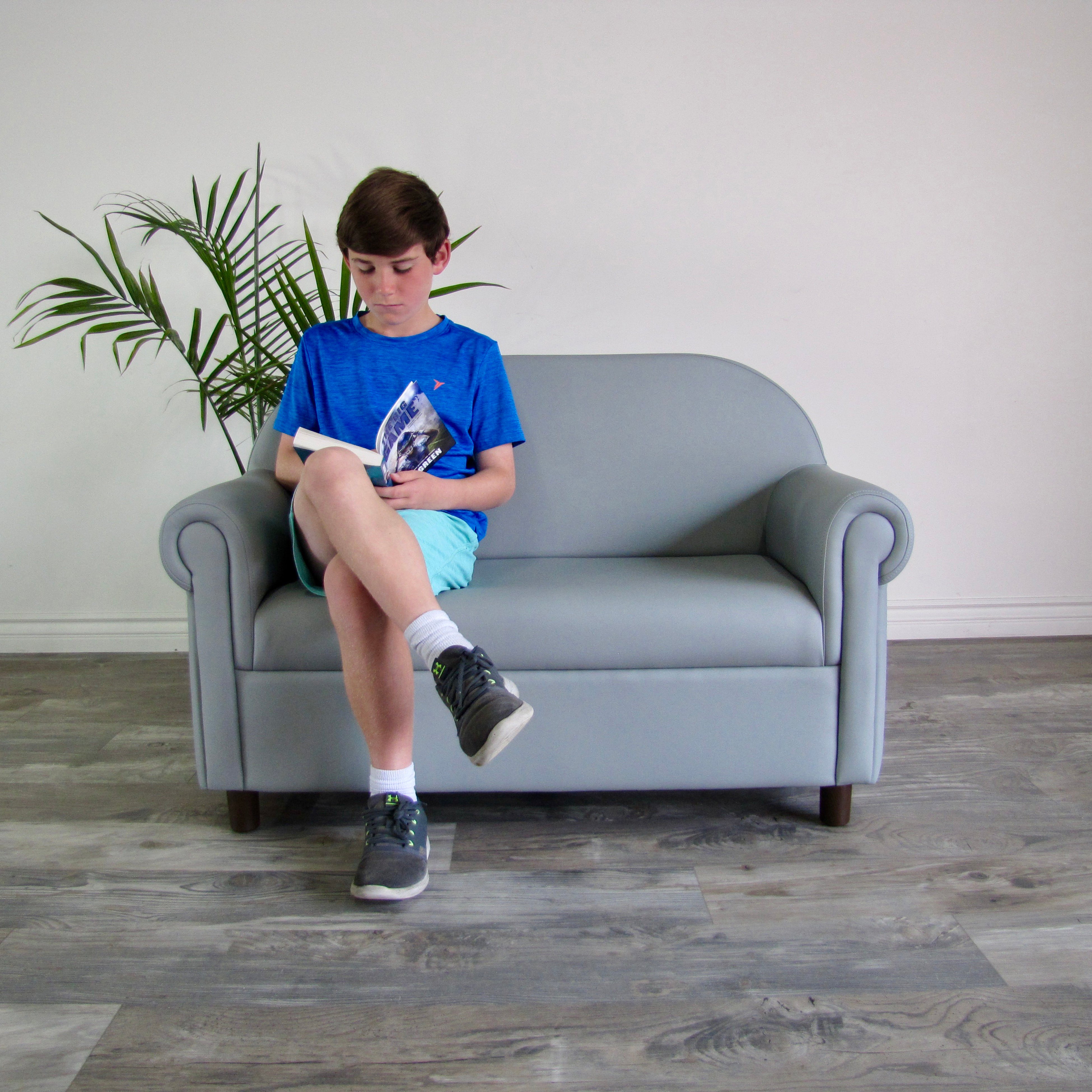 Little Lux Youth Sofa - Gray