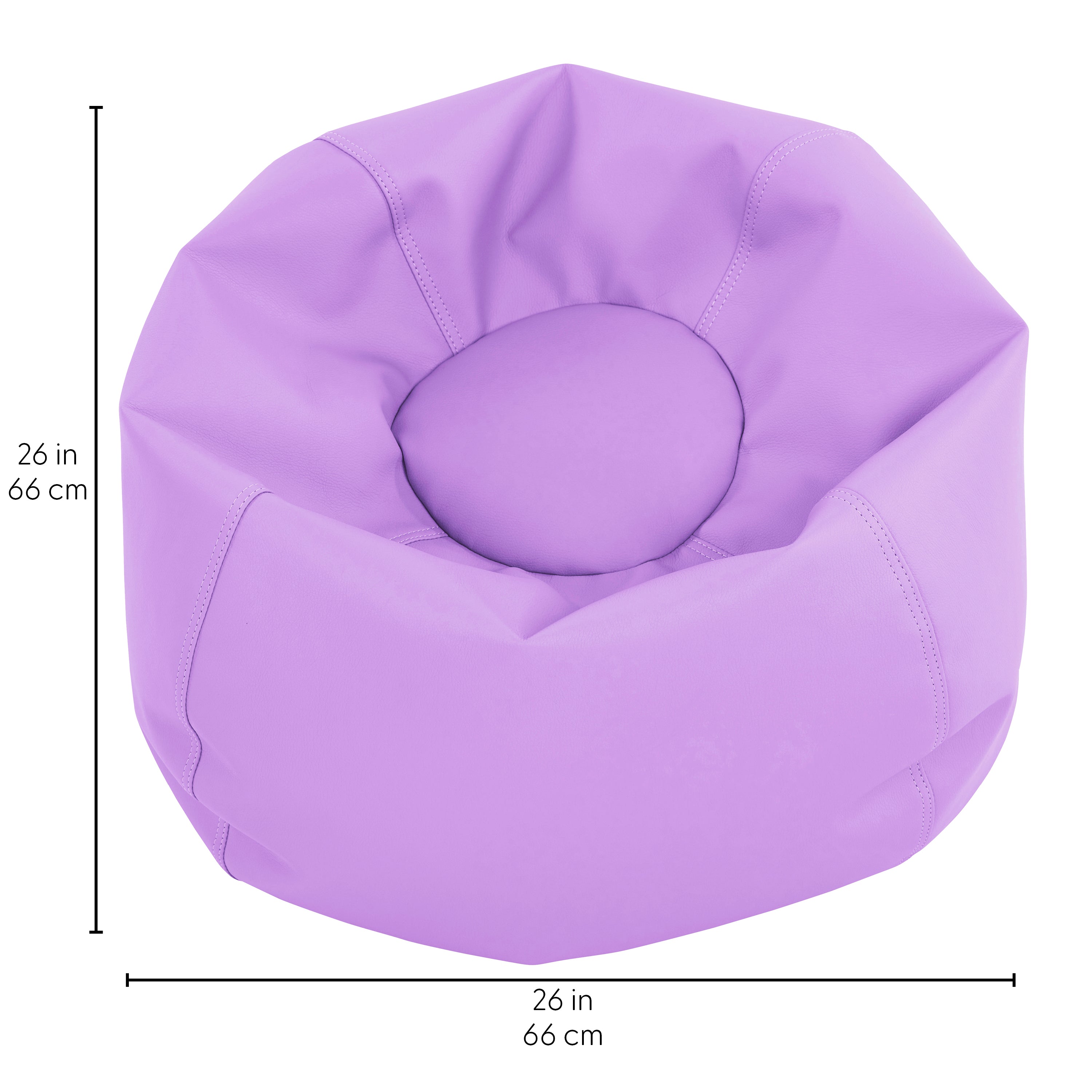 SoftScape Classic 26" Junior Bean Bag - Lavender