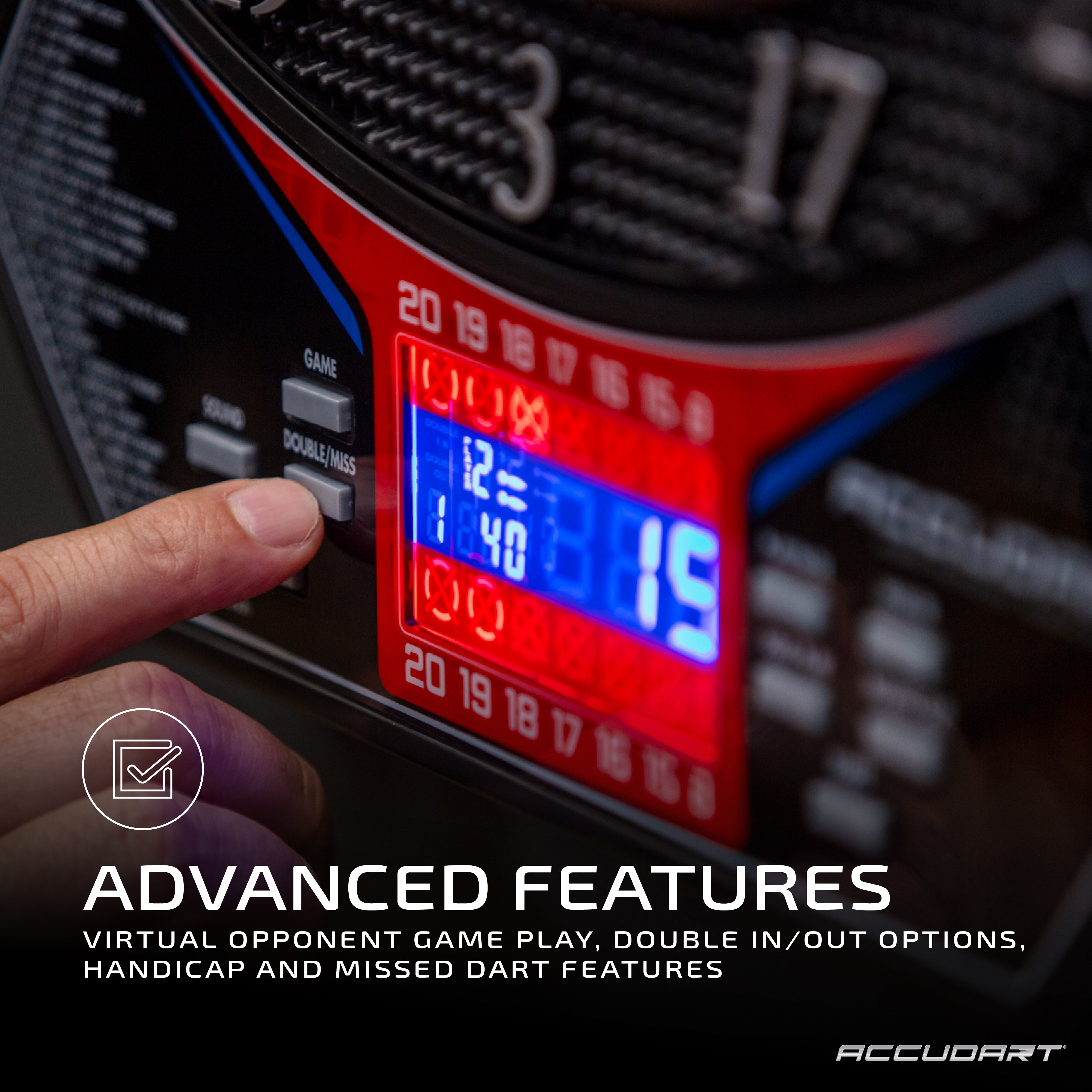Accudart Rogue Electronic Dartboard