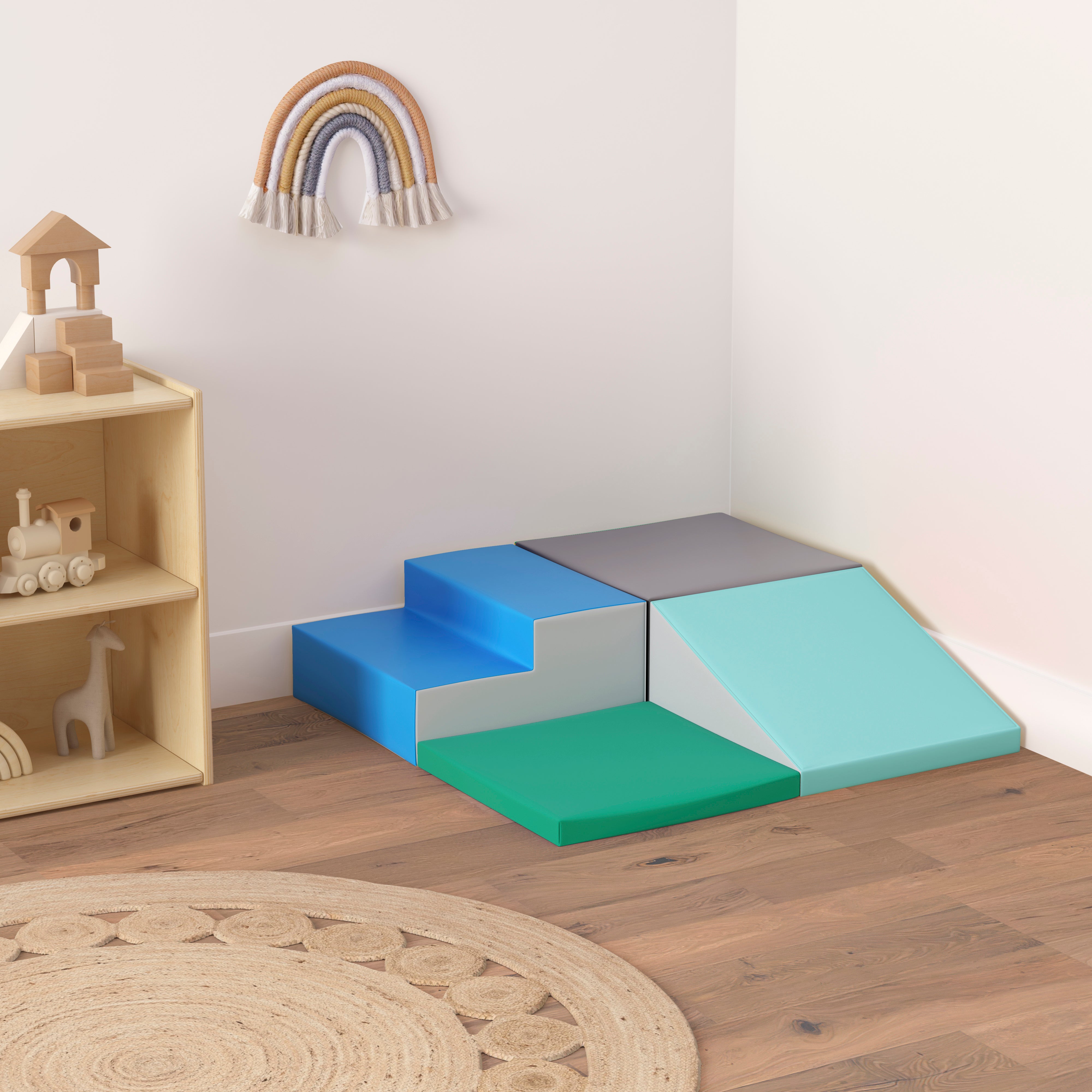 SoftZone Junior Little Me Corner Climber - Contemporary