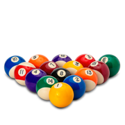Mizerak Deluxe Billiard Ball Set Diameter 5 Inch, Set Includes 15 Pool Balls And 1 Cue Ball