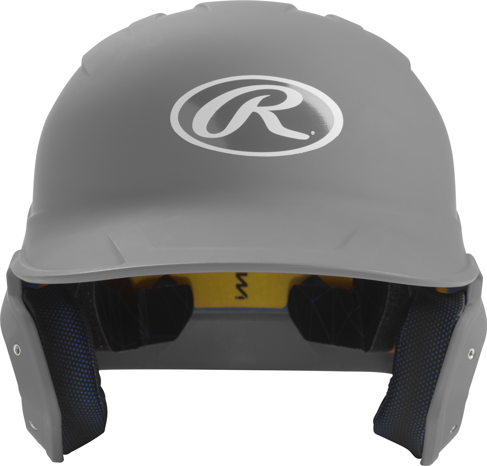 Rawlings Mach Matte Senior Baseball Helmet - Silver