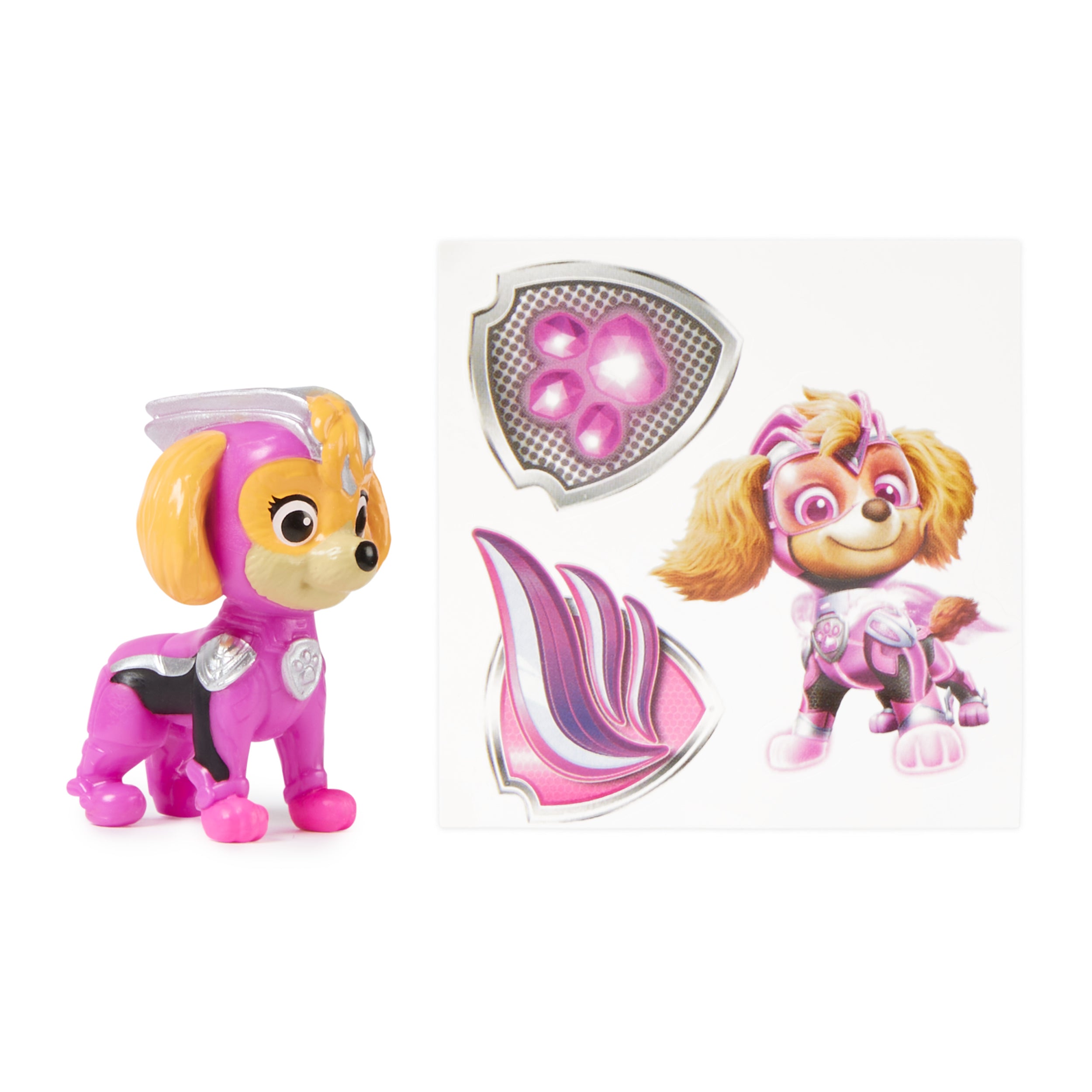 PAW Patrol: The Mighty Movie, Mighty Pups Squad Figures, Collectible PAW Patrol Figures Styles May Vary