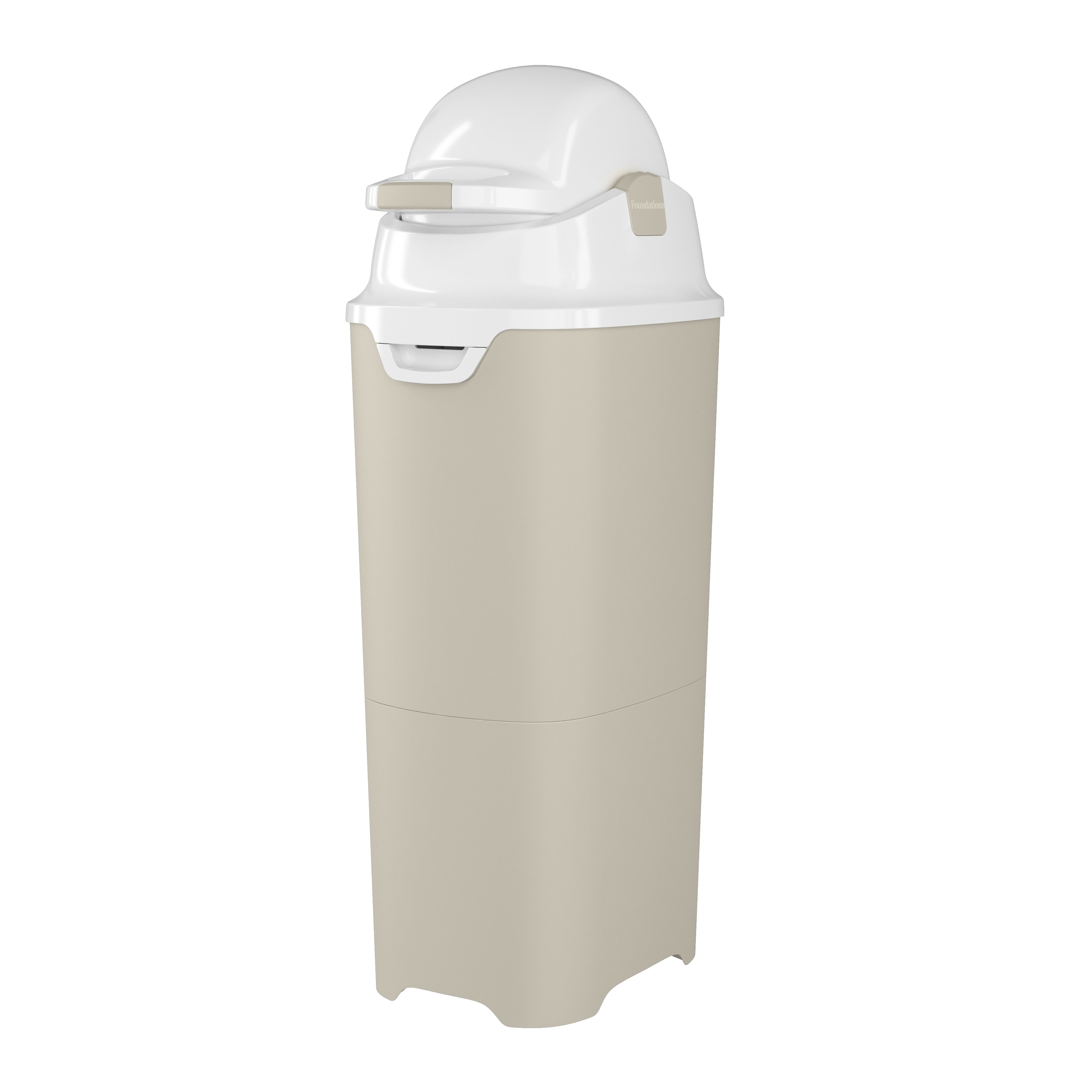 Foundations Tall Diaper Pail, Sand