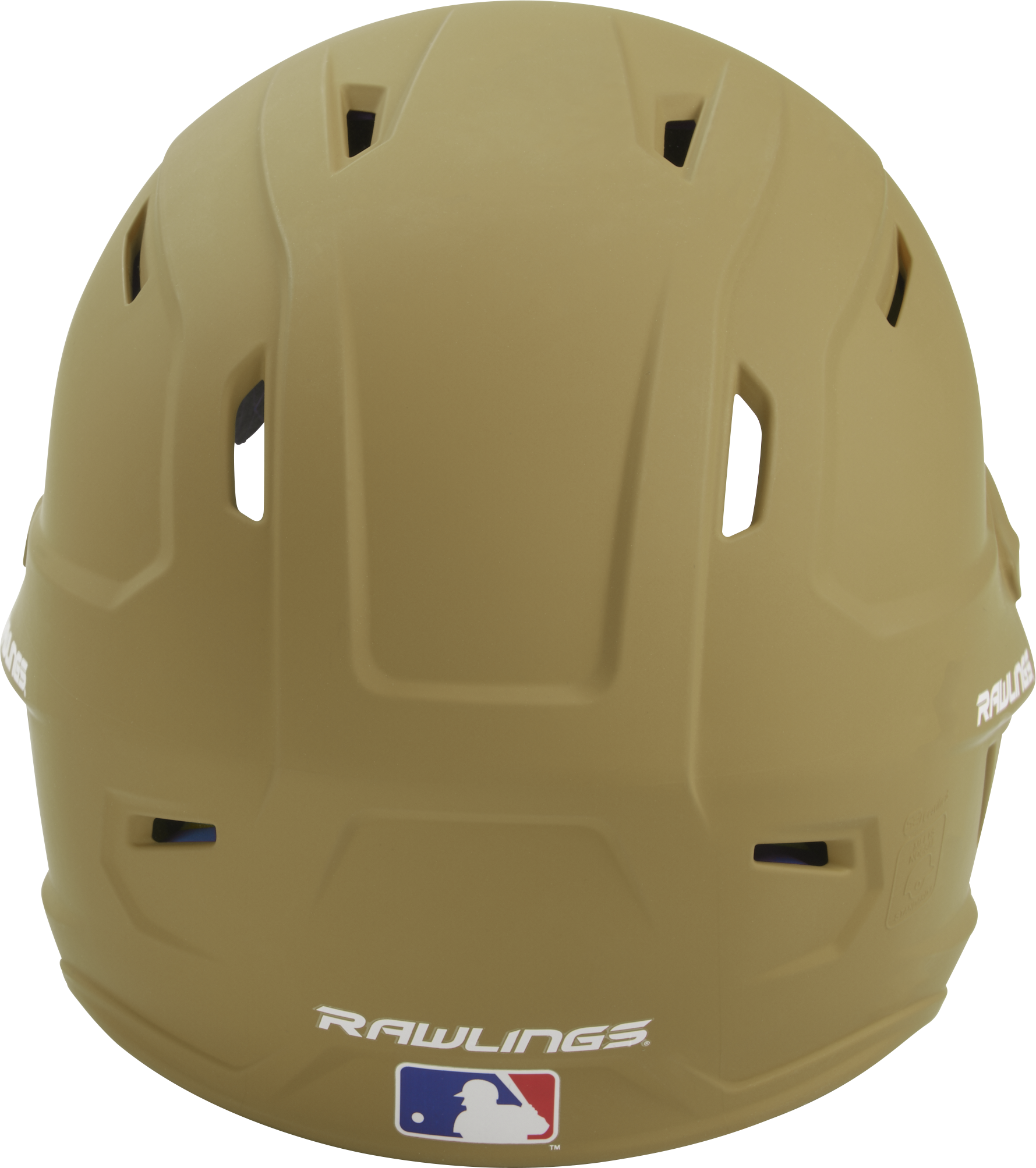 Rawlings Mach Matte Senior Baseball Helmet - Vegas Gold