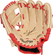 Rawlings Sure Catch Series Youth Jeremy Pena Signature 9.5-Inch Baseball Glove - Right Hand Thrower - Camel