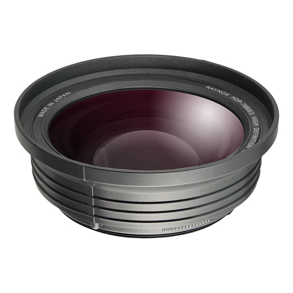 Raynox Raynox HDP-7880ES 0.79x Wide-Angle Conversion Lens Compatible to the latest 4K/HDV Camcorders (55mm-62mm Filter Size)