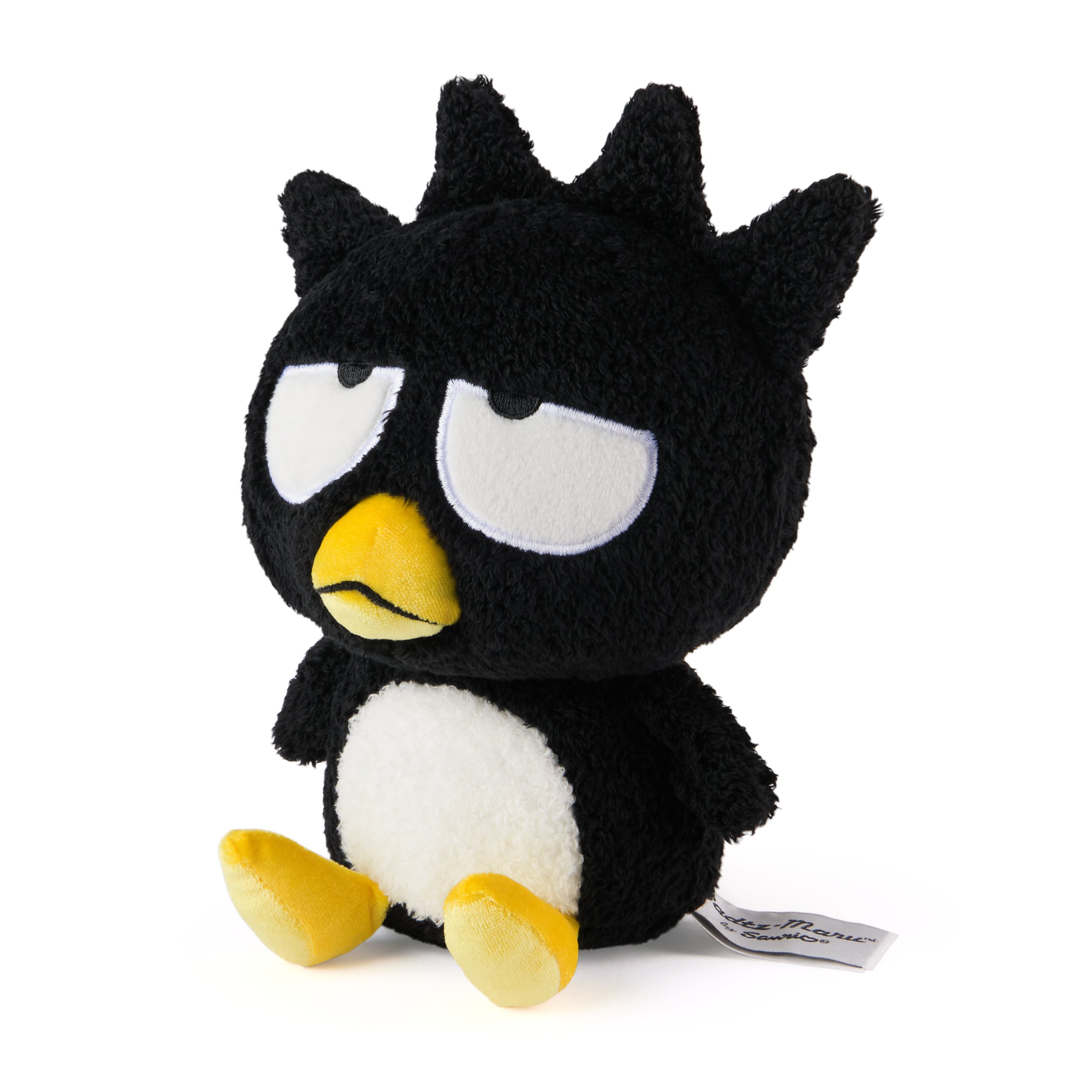 GUND Sanrio Bad Badtz-maru Plush, Kawaii Plushies, Penguin Stuffed Animal for Ages 1 and Up, Black, 6”