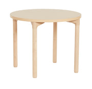 30" Round All-Purpose Activity Table with 22" Wood Legs