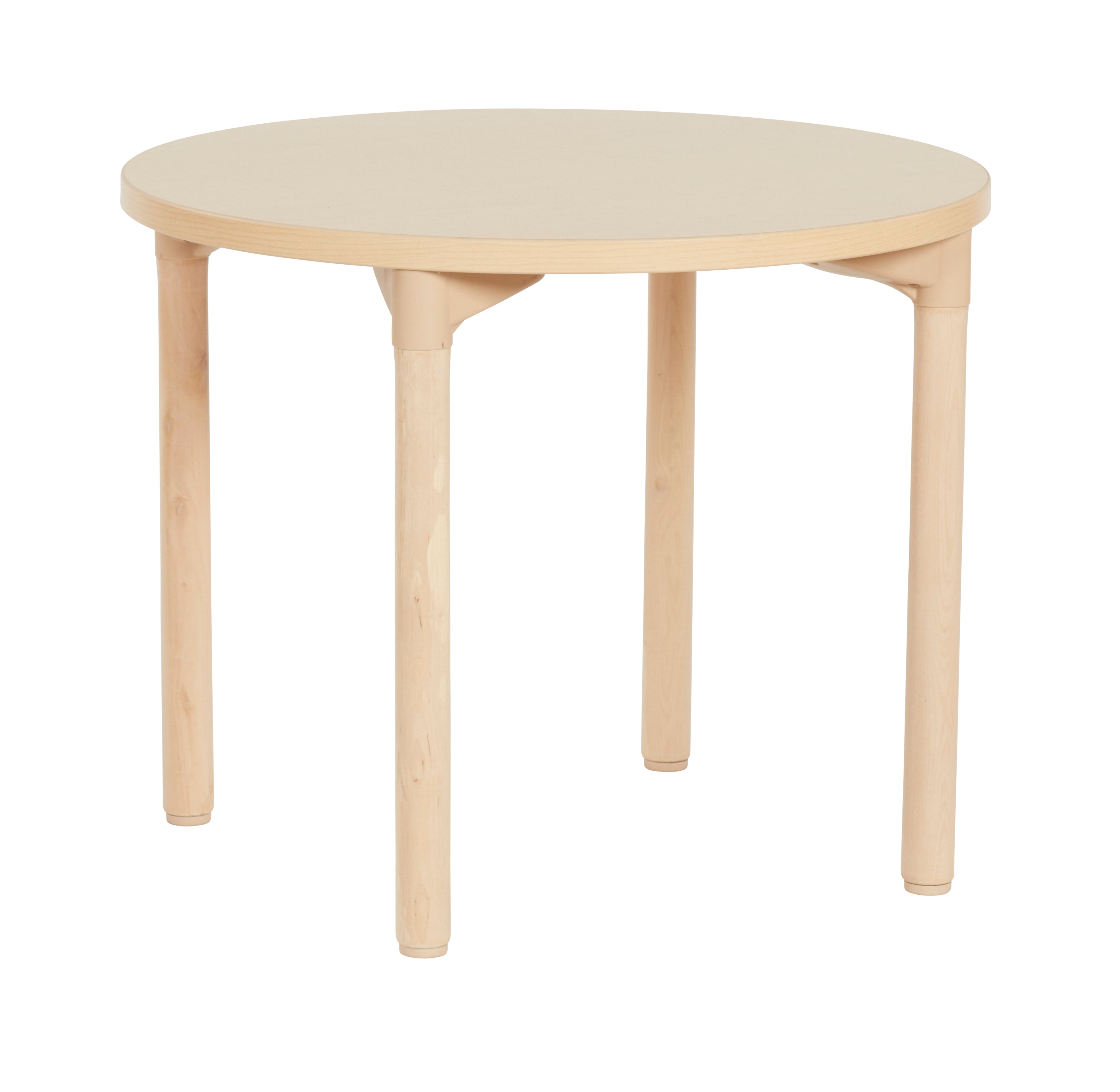 30" Round All-Purpose Activity Table with 22" Wood Legs