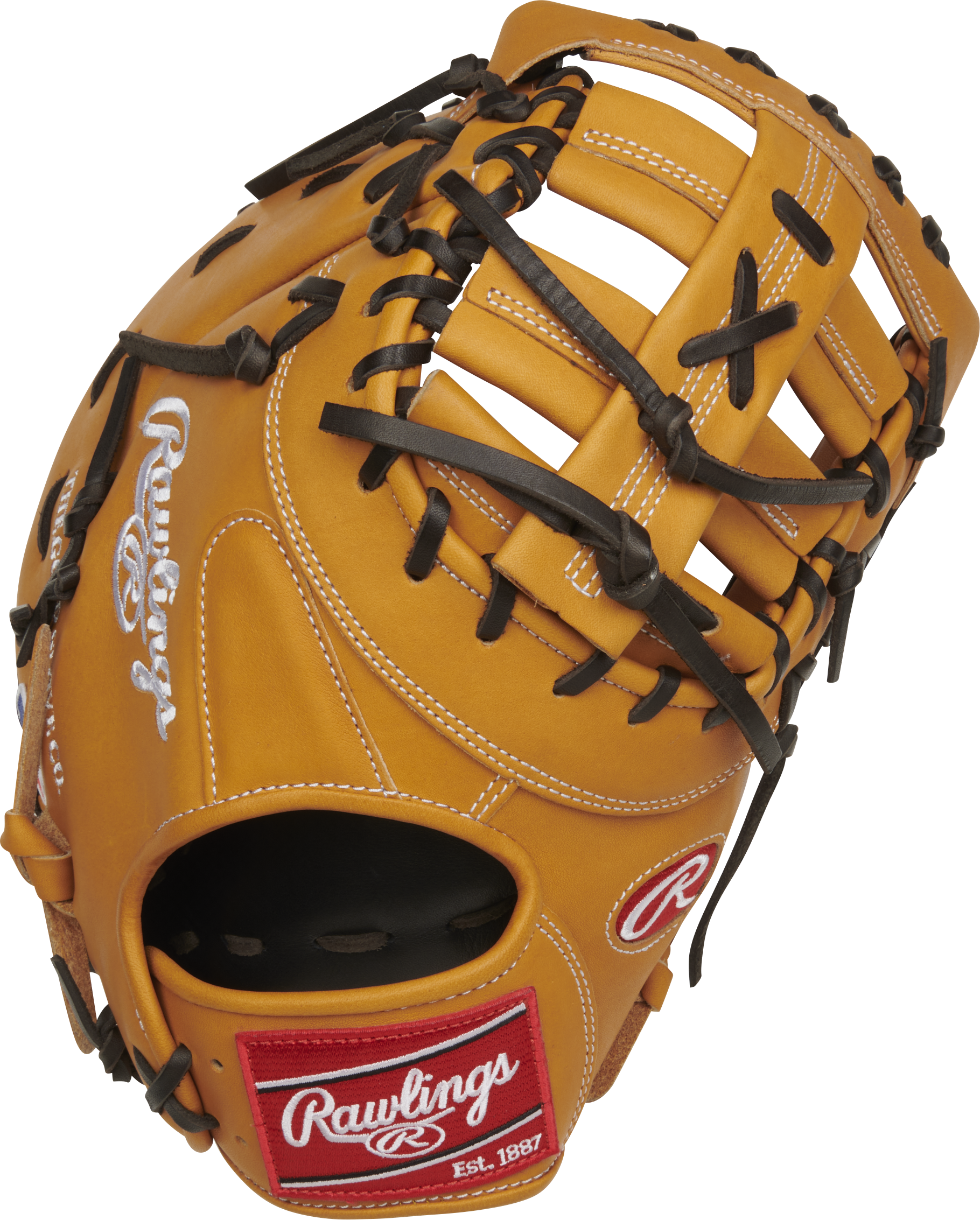 Rawlings Heart Of The Hide Traditional Series First Base Mitt 13-Inch Baseball Glove - Right Hand Thrower - Tan