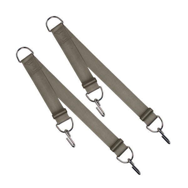 Replacement Straps for Standard Slings, Grey, 1 Pair per Box
