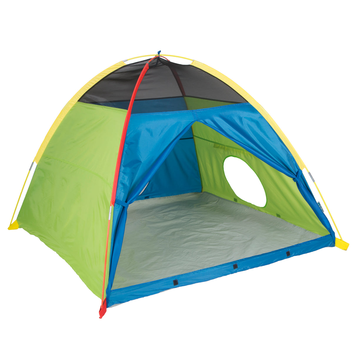 Super Duper 4-Kid Dome Tent - Blue / Green / Red / Yellow