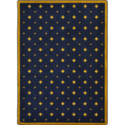 Walk of Fame 5'4" x 7'8" area rug in color Navy