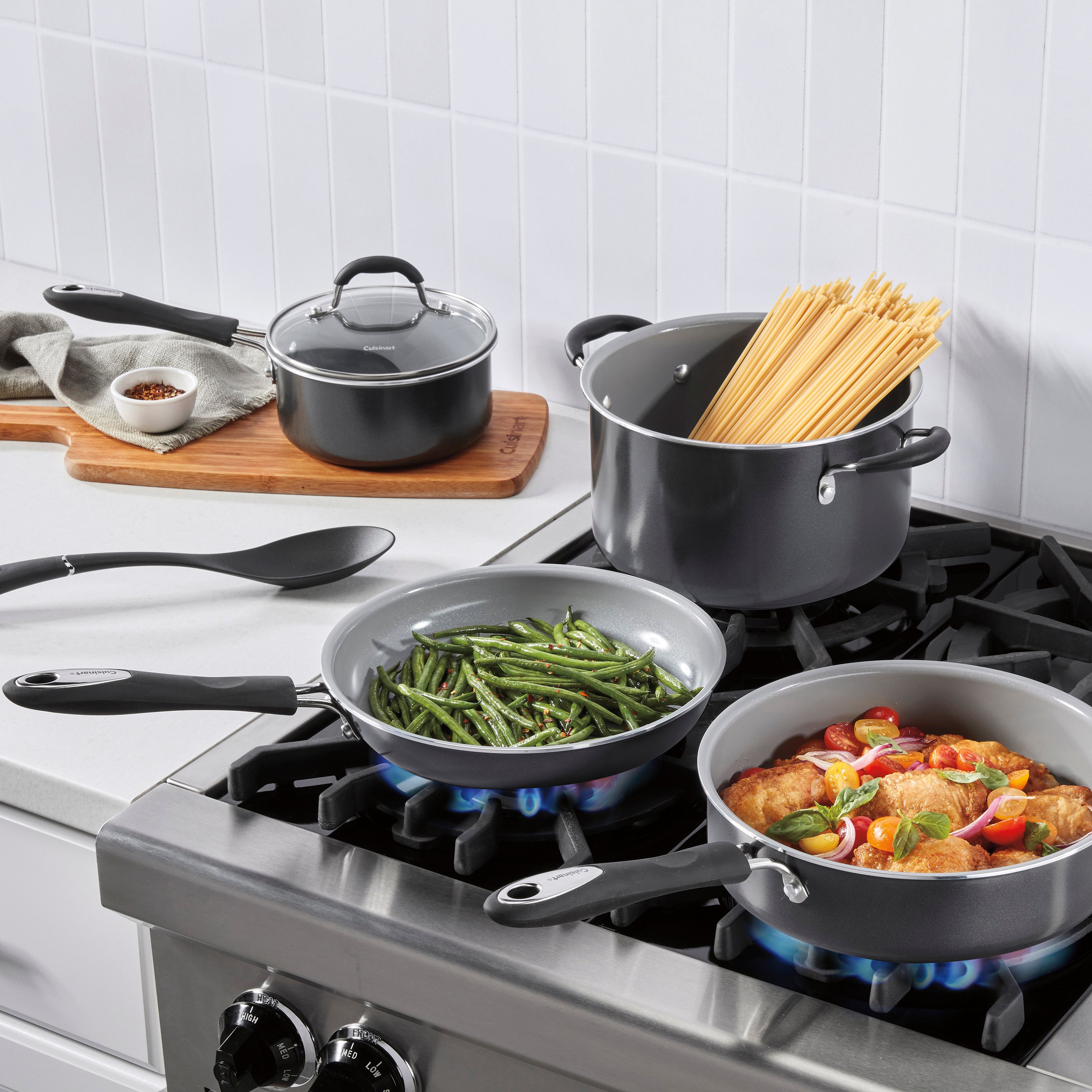 11-Pc Advantage® Ceramic Nonstick Set