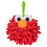 GUND Sesame Street Elmo Fuzzy Pom Pom Plush Backpack Clip for Ages 3 and Up, Red, 2.5”