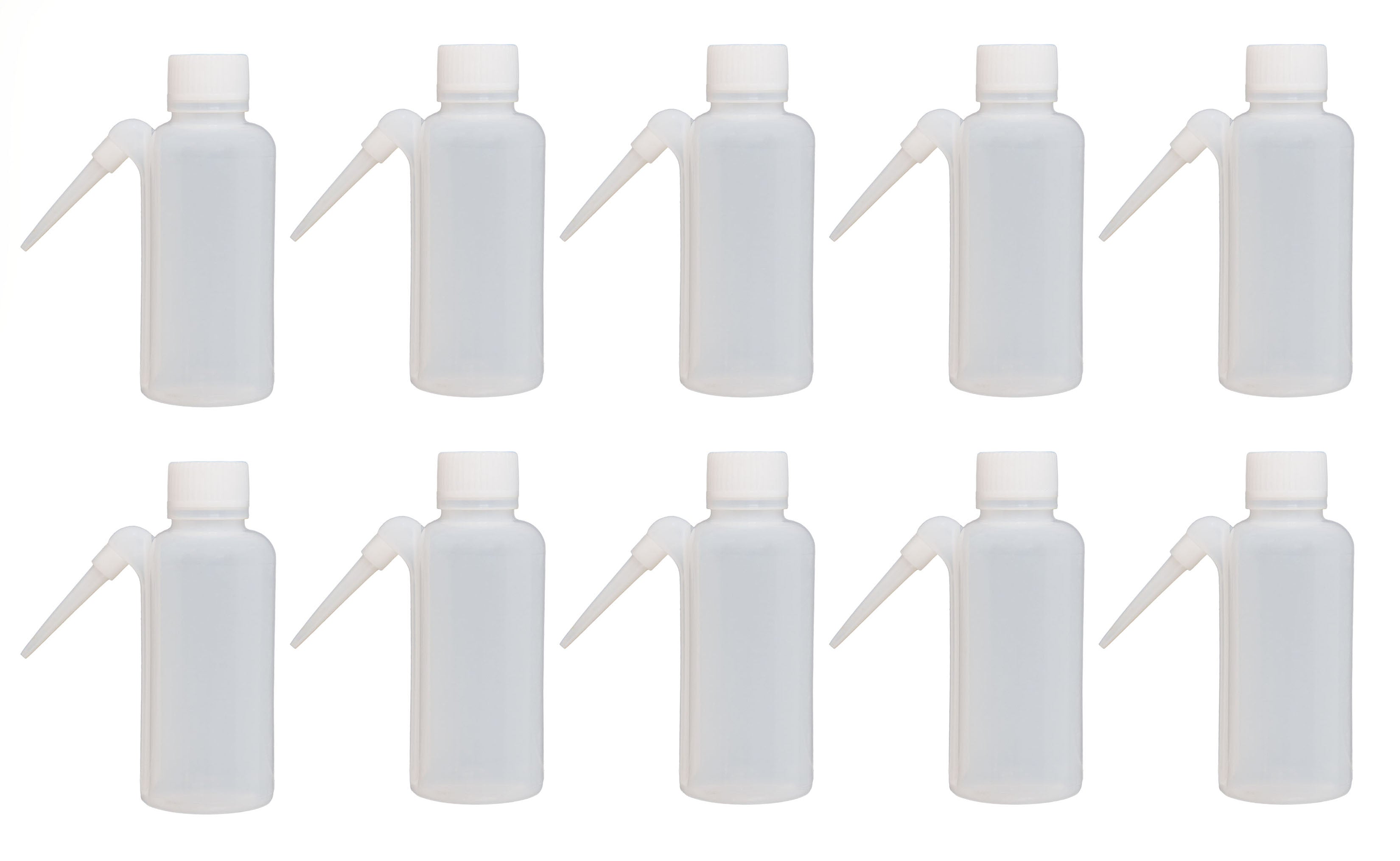 Wash Bottle 125ml Polypropylene. Pack 10