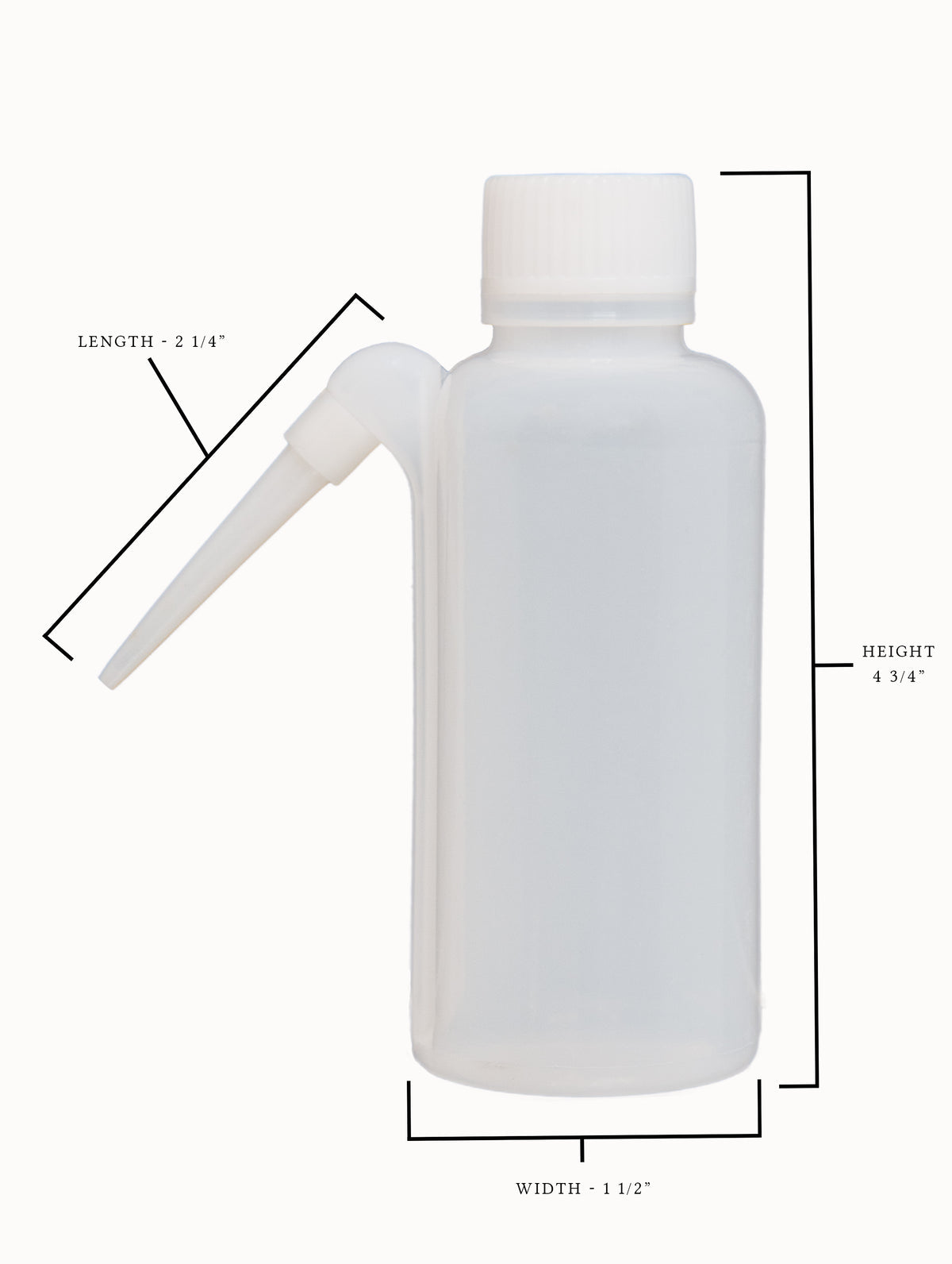 Bottle, Wash, Ungraduated, Polyethylene, 125ml, Case of 250