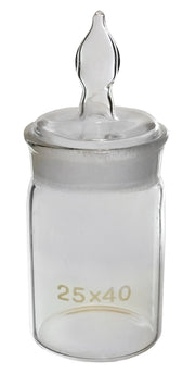 Bottle, Weighing, Flint Glass, 10ml, 25mm x 40mm, Pack of 20