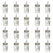 Bottle, Weighing, Flint Glass, 20ml, 30mm x 50mm, Pack of 20