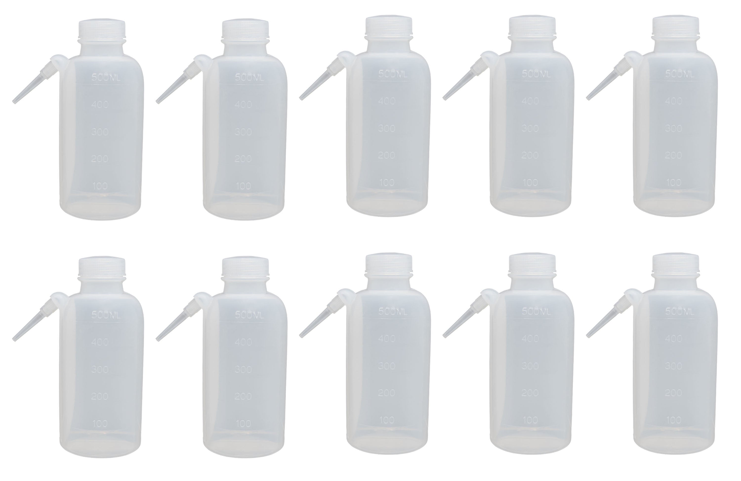 Wash Bottle 500ml Polypropylene. Pack 10.