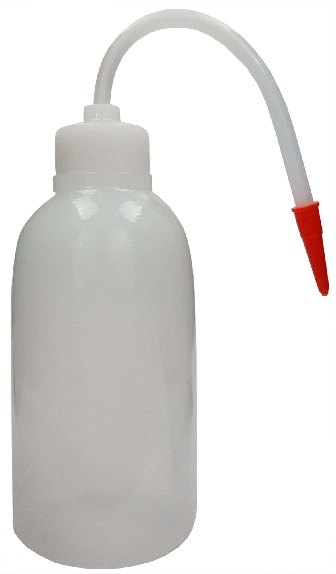 Wash Bottle 250ml, Polypropylene, Straw Style. Each.