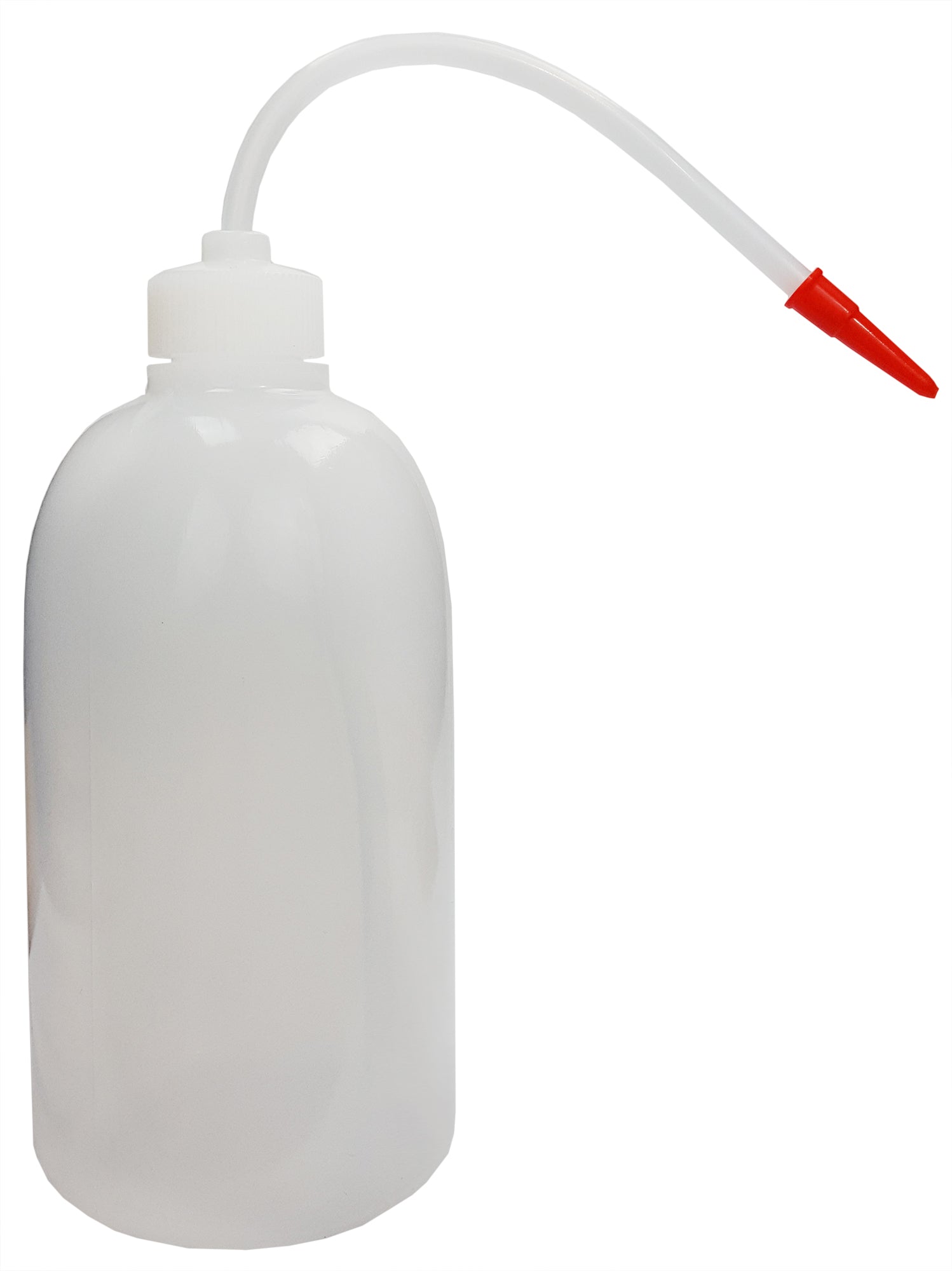 Wash Bottle 500ml, Polypropylene, Straw Style. Each
