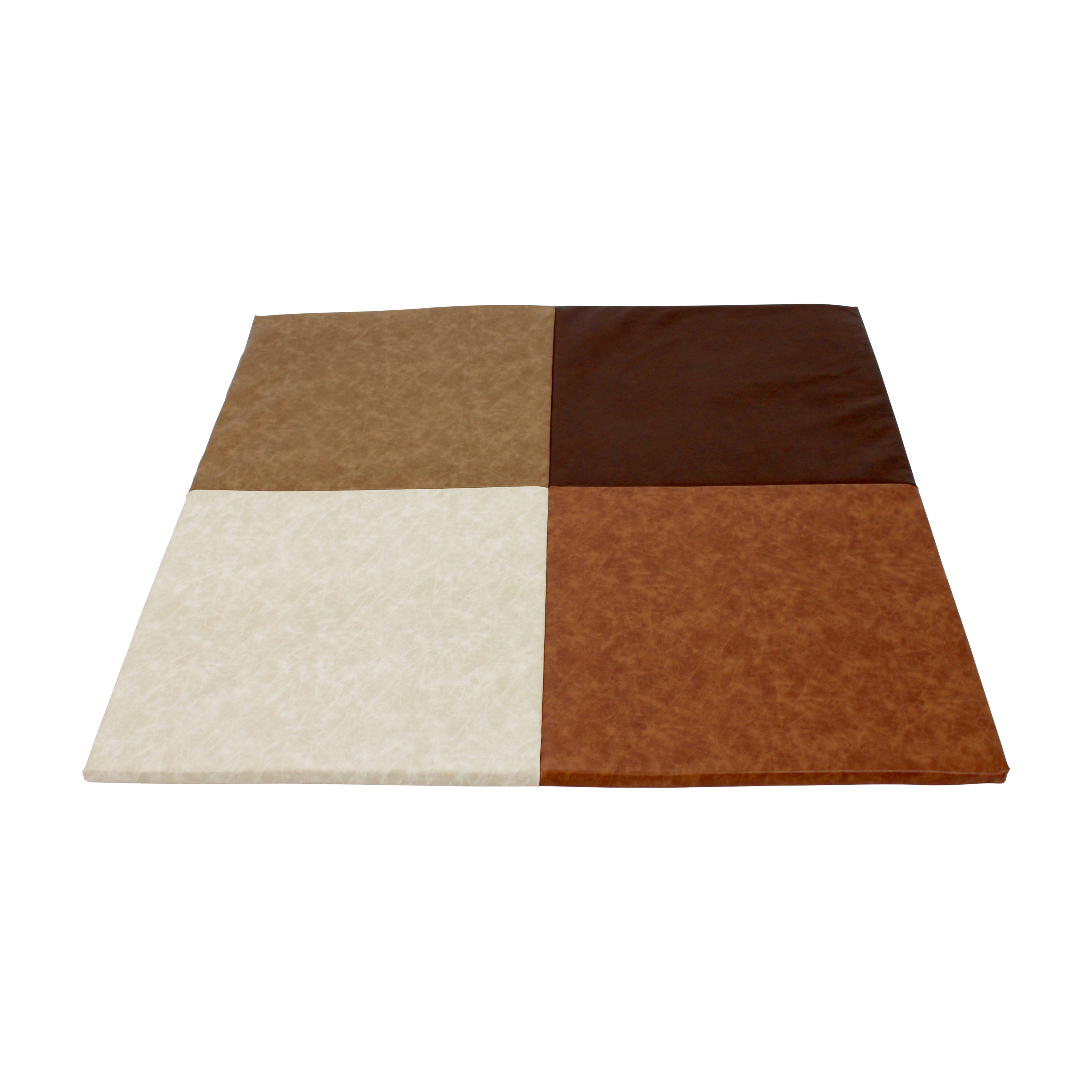 Rustic Squares Activity Mat - Distressed Assorted