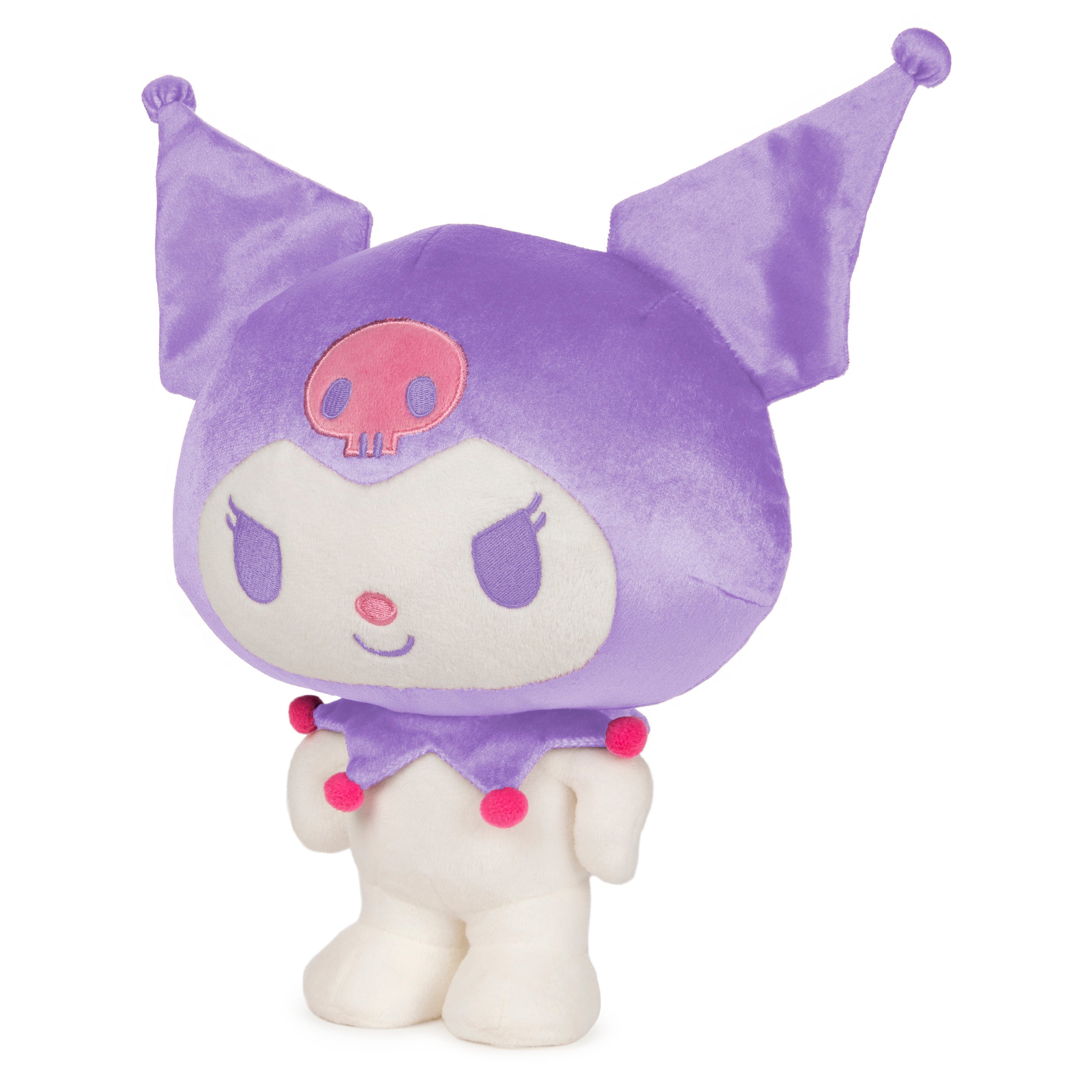 GUND Sanrio Hello Kitty Kuromi Plush, Premium Stuffed Animal for Ages 1 and Up, 9.5”, Purple/White