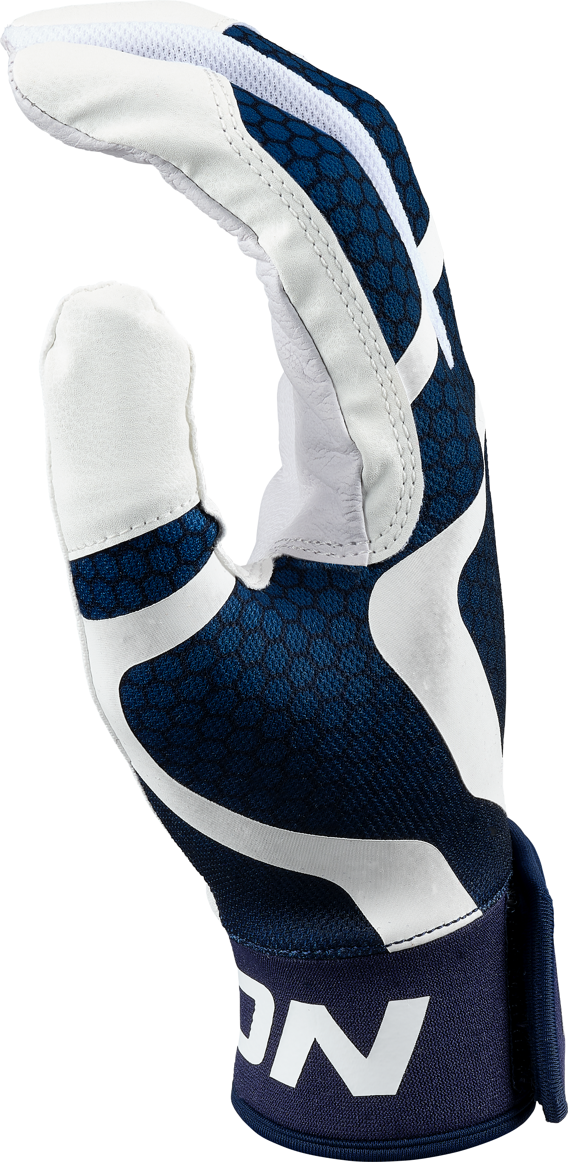 Easton Adult Mav Gt Batting Gloves - Small - White/Navy