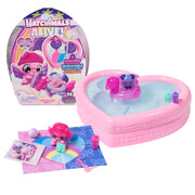 Hatchimals Alive, Neon Rainbow Bestie Pool Party with 2 BFF Figures in Color Reveal Eggs, 14 Accessories, Kids Toys for Ages 3 and up