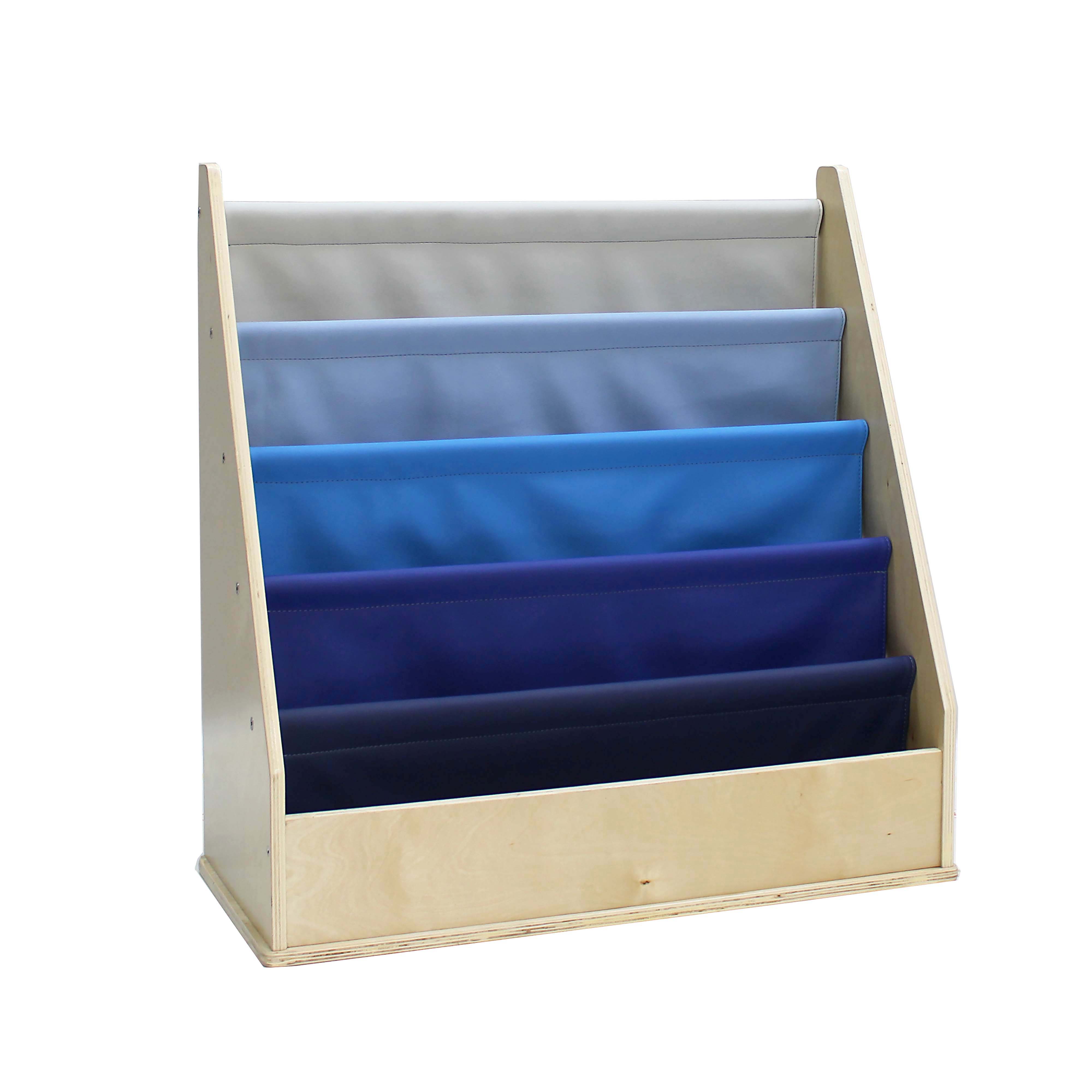 Birch Sling Book Display - Navy/Powder Blue