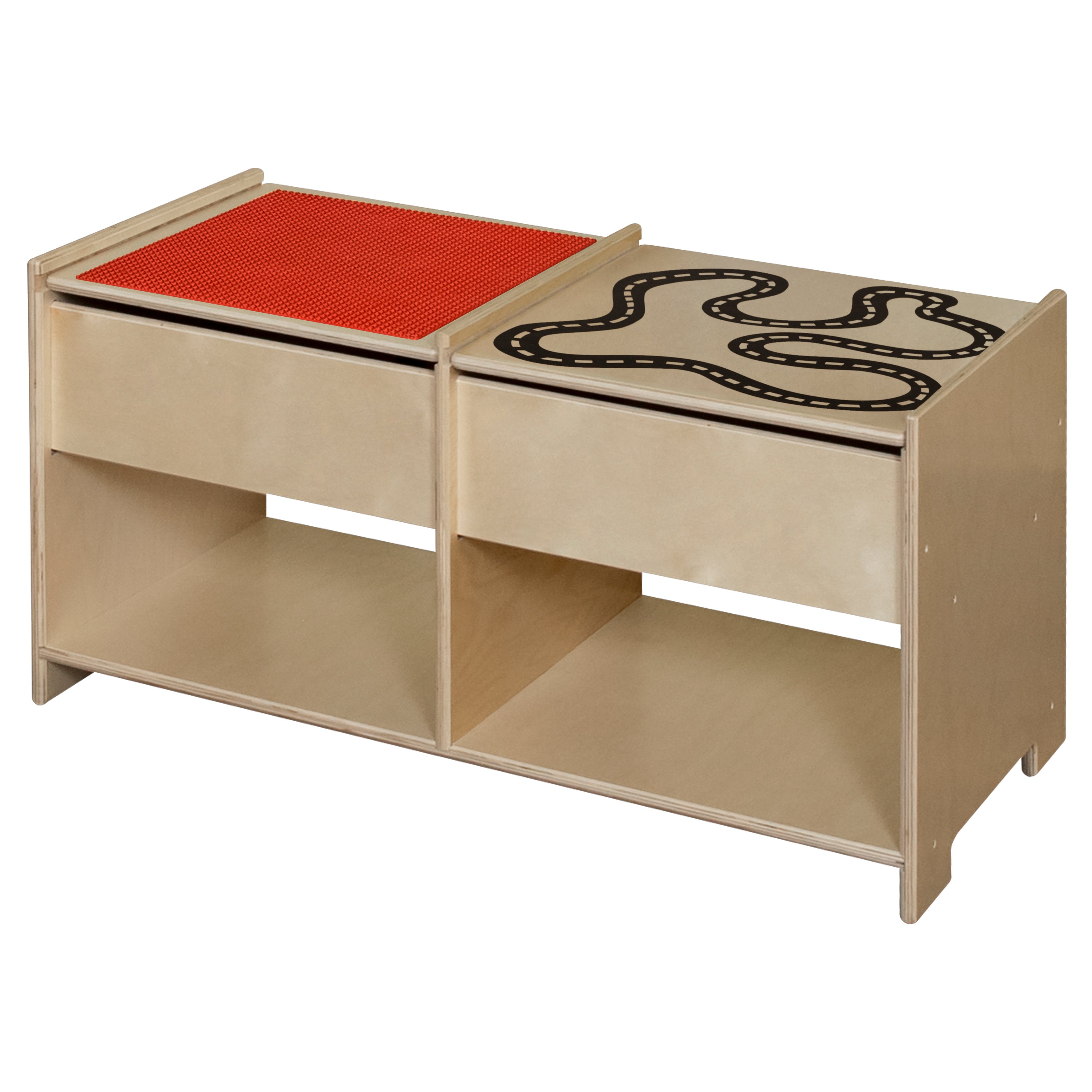 Build-N-Play Table with Racetrack