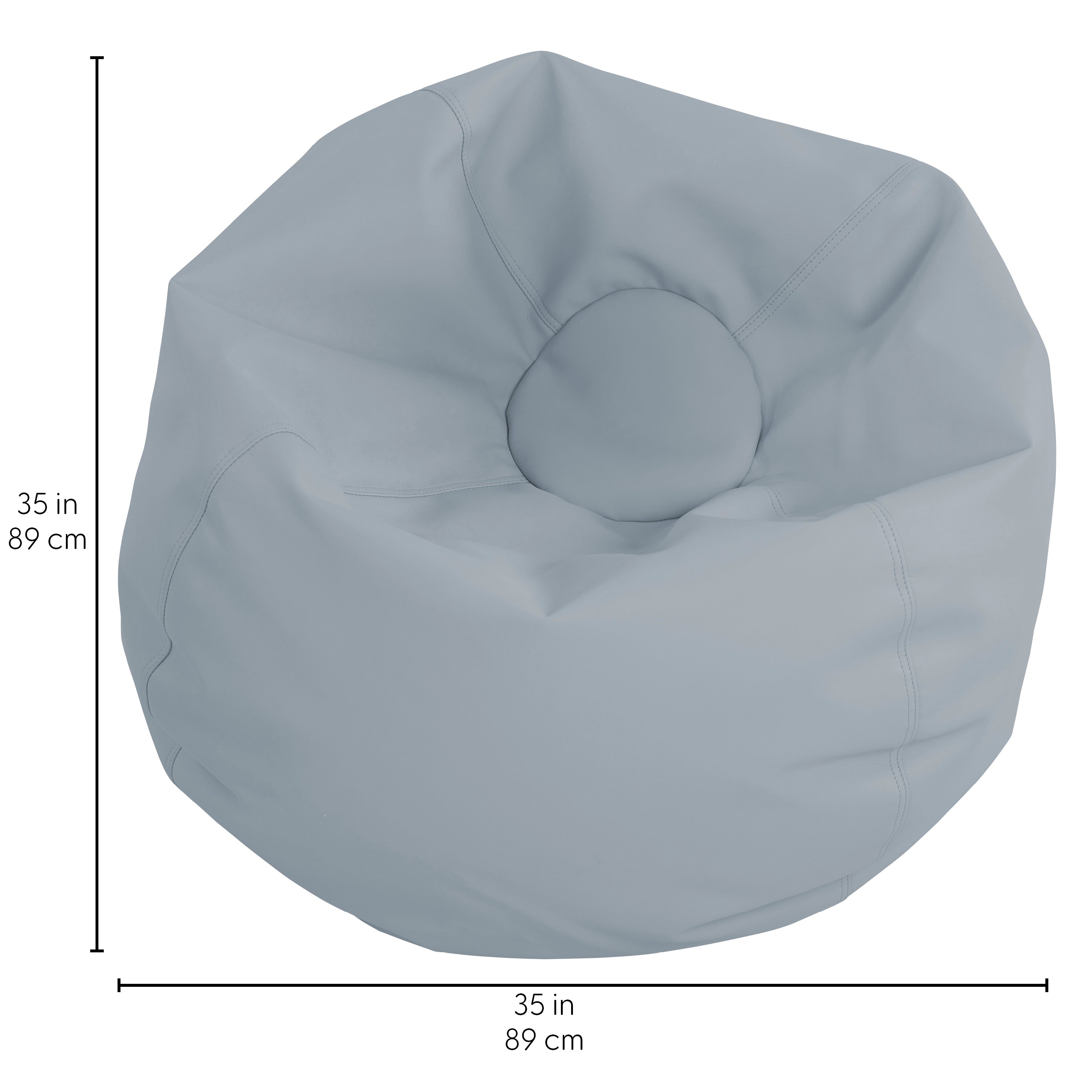 SoftScape Classic 35" Standard Bean Bag - Gray