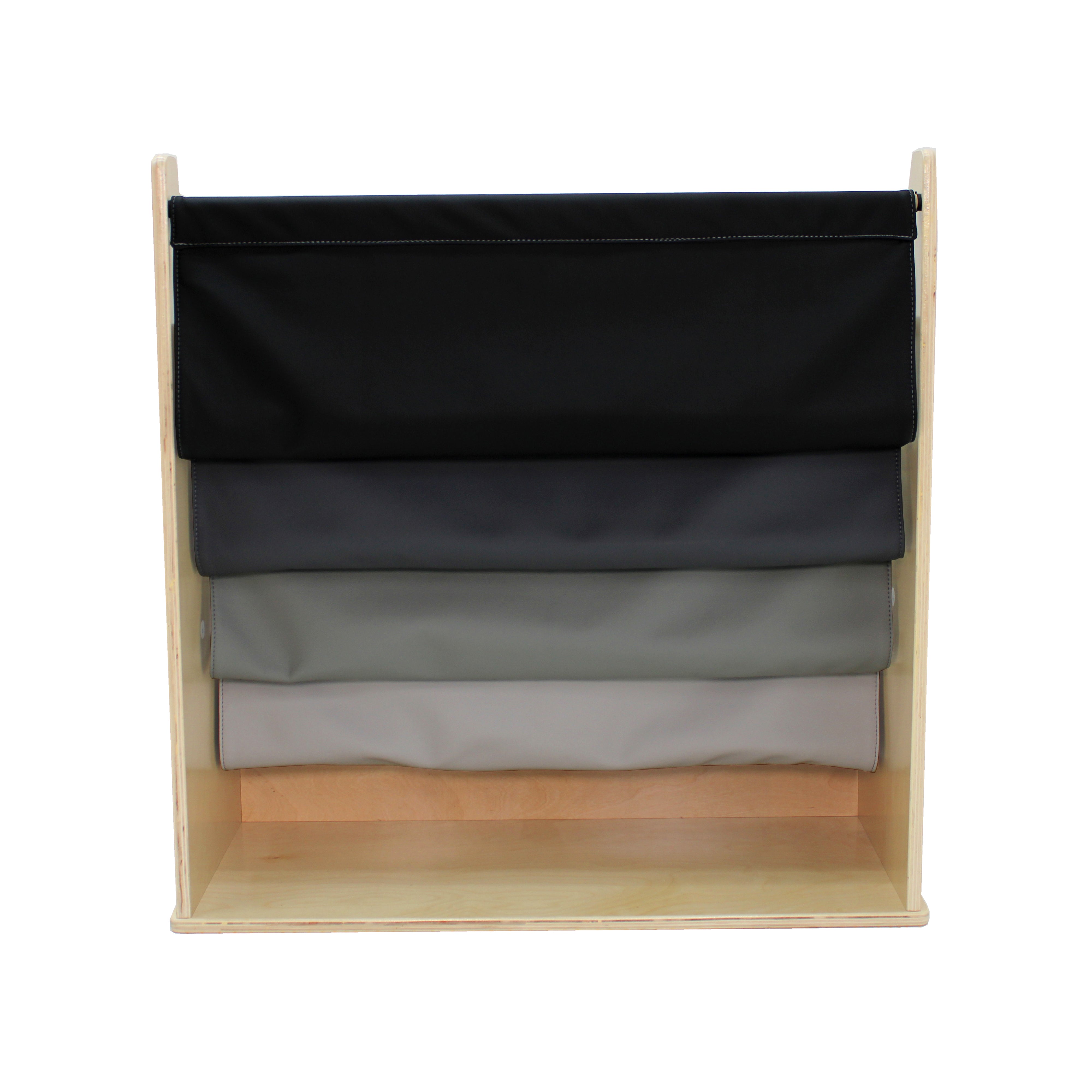 Birch Sling Book Display - Gray/Light Gray