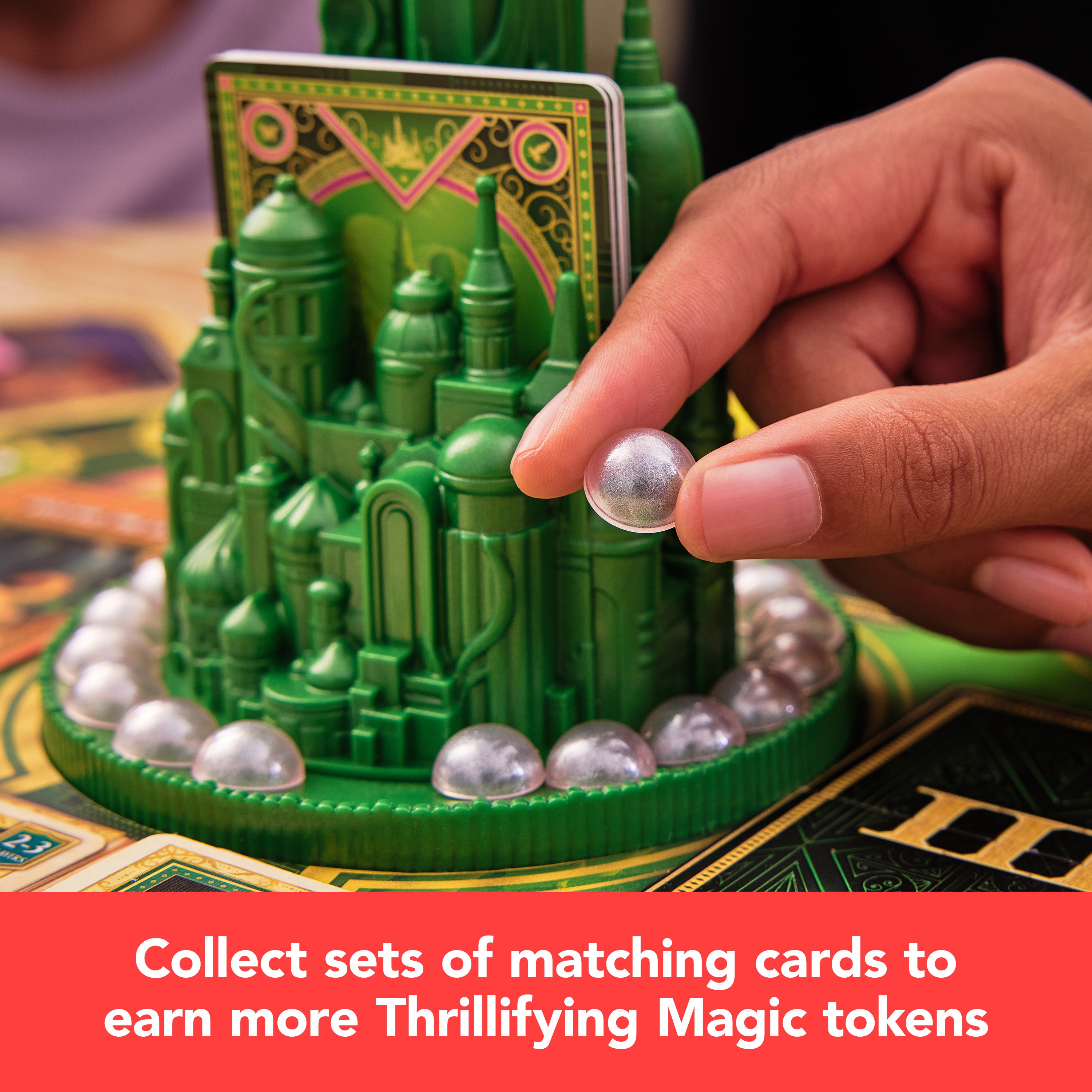 Spin Master Games, Wicked: The Game, An Original Concept Based on the New Movie Wicked, Begin Your Amazafying Adventure with Glinda & Elphaba, for Fans of Musicals, 2-4 Players, for Ages 10 & Up