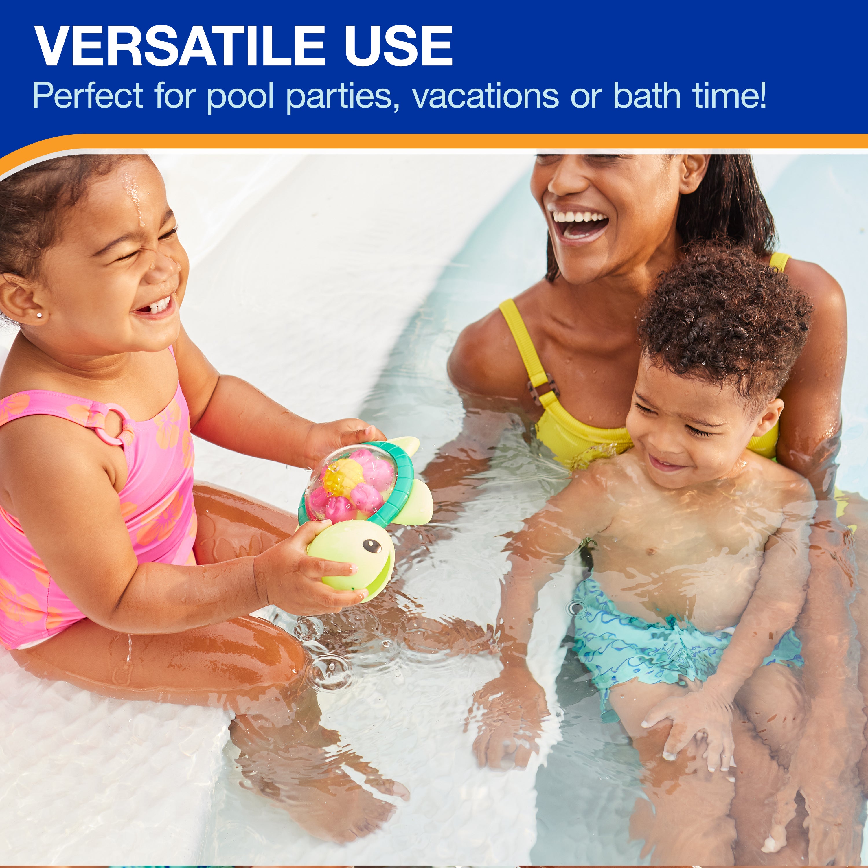SwimWays Water Wheel Turtle, Kids Pool Accessories & Swimming Pool Toys, Turtle-Themed Water Toys for Kids Ages 2 & Up