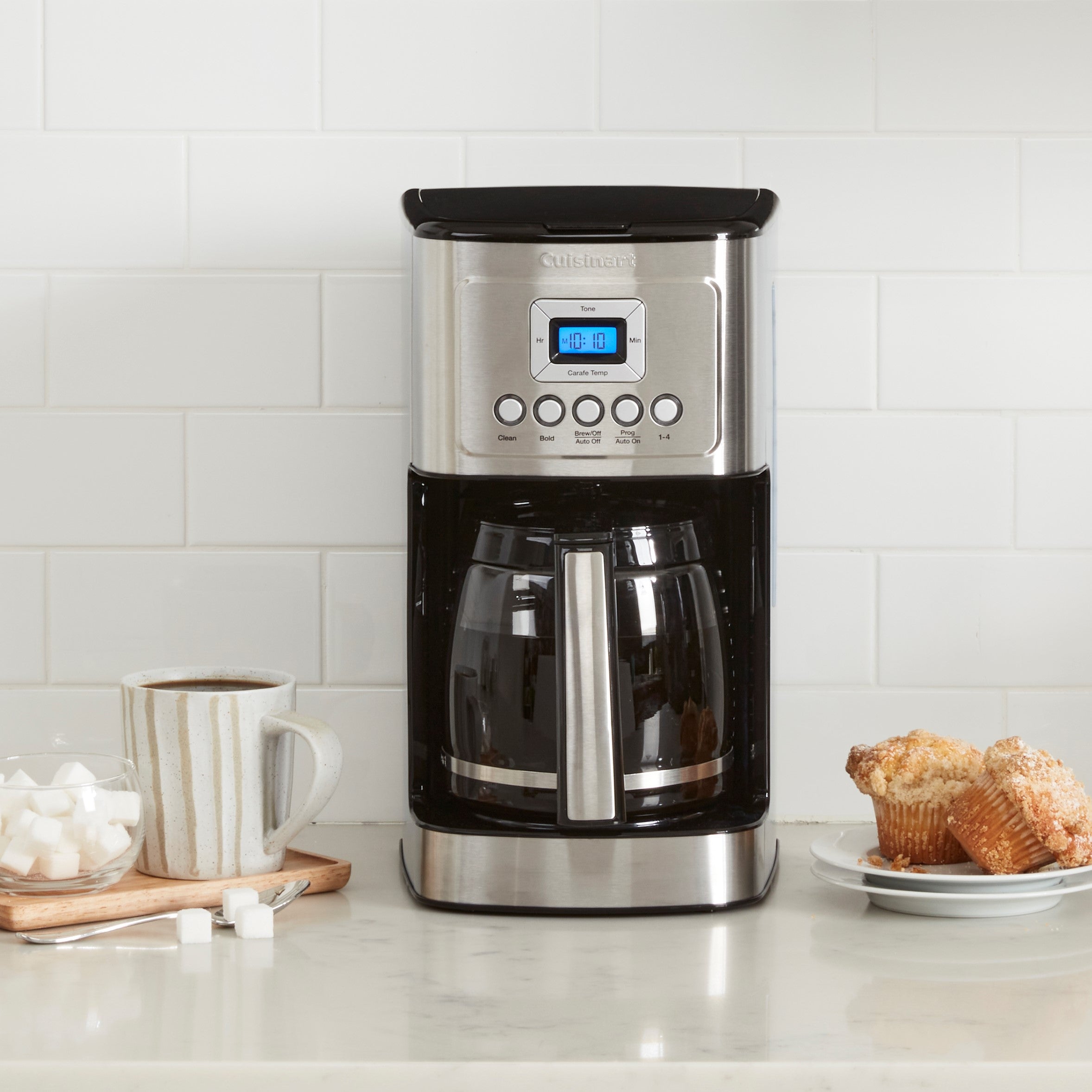 14 Cup Programmable Coffee Maker - Stainless Steel