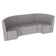 Pro Series Tallback Chairs 18" Seat Height, 3-Piece Set - Gray