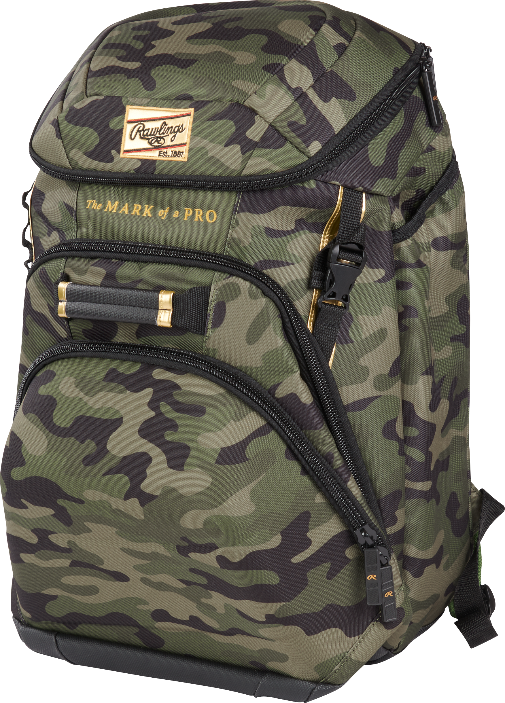 Rawlings Gold Collection Backpack - Military Green Camo