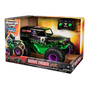 Monster Jam, Official Smash & Bash Grave Digger Remote Control Indoor & Outdoor Vehicle, 1:15 Scale Repairable Monster Truck, Kids Toys for Boy and Girls Ages 4 and up
