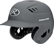 Rawlings R16 Matte Junior 1-Tone Baseball Helmet - Black