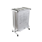 Expandable Mobile Plan Center for Blueprints, White
