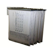 Large File Pivot Wall Rack for Blueprints, White