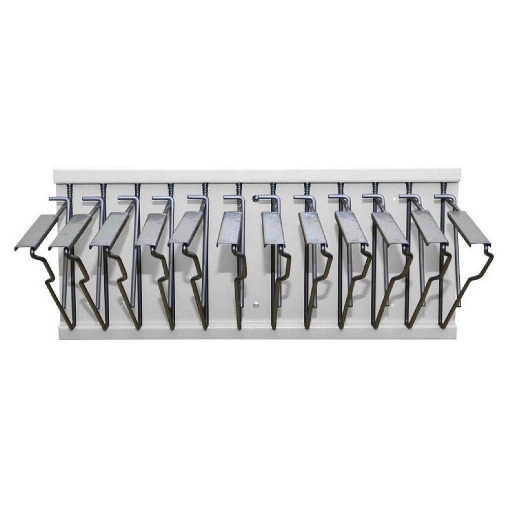 Large File Pivot Wall Rack for Blueprints, White